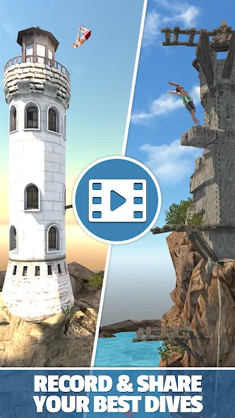 Flip Diving (Флип дайвинг) МОД/Взлом [Много монет, Открытые уровни и Мега MOD] Screenshot 5