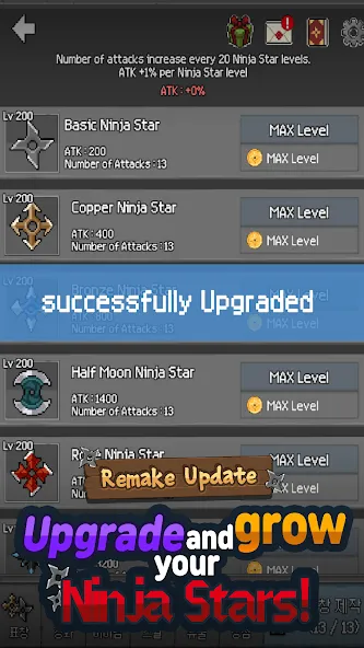 Merge Ninja Star (Мрж Ниндзя Стар) МОД/Взлом [Бесконечные деньги, Монеты и Мега MOD] Screenshot 4