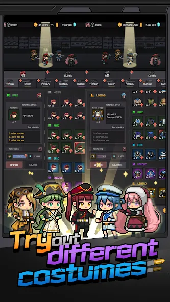 Gun and Girls : Gunner Maker (Ган и девушки) МОД/Взлом [Много денег, Монет и Все открыто] Screenshot 4