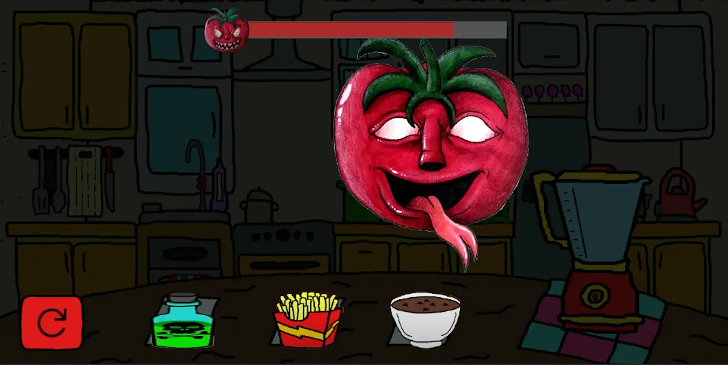 Mr Hungry Tomato (Мистер Голодный Помидор) МОД/Взлом [Все открыто, Дополнительные деньги и Меню MOD] Screenshot 4