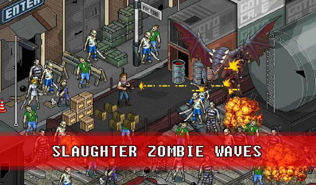 Fury Survivor: Pixel Z (Фьюри Сурвайвер) МОД/Взлом [Много денег, Монет и Все открыто] Screenshot 4