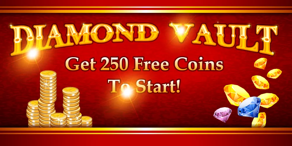 Diamond Vault Slots - Vegas (Бриллиантовые ячейки слотов) МОД/Взлом [Много монет, Открытые уровни и Мега MOD] Screenshot 2