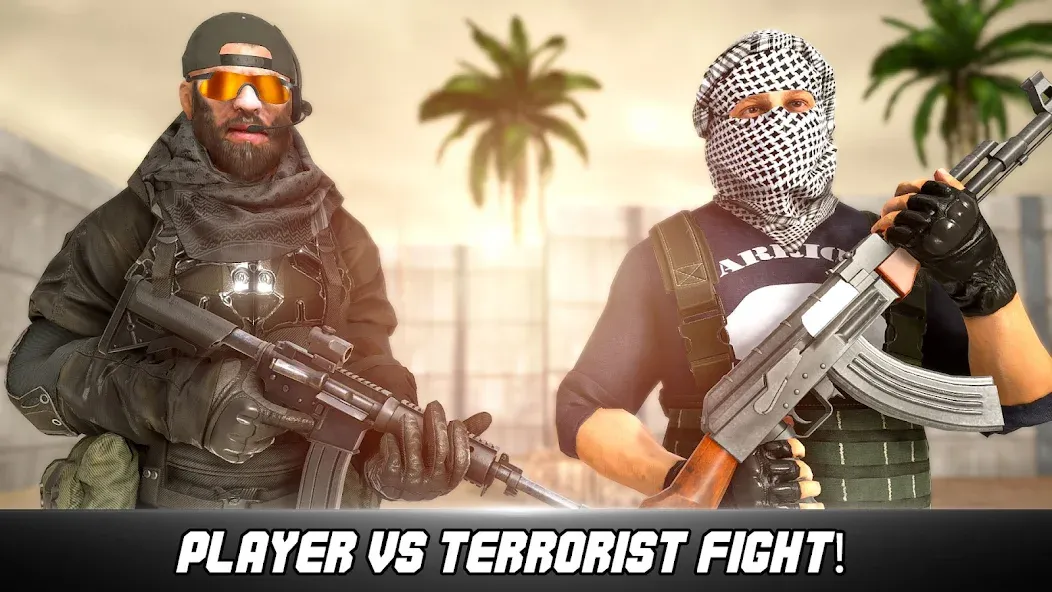Army Commando Shooting Games МОД/Взлом [Деньги, Монеты и Меню MOD] Screenshot 1