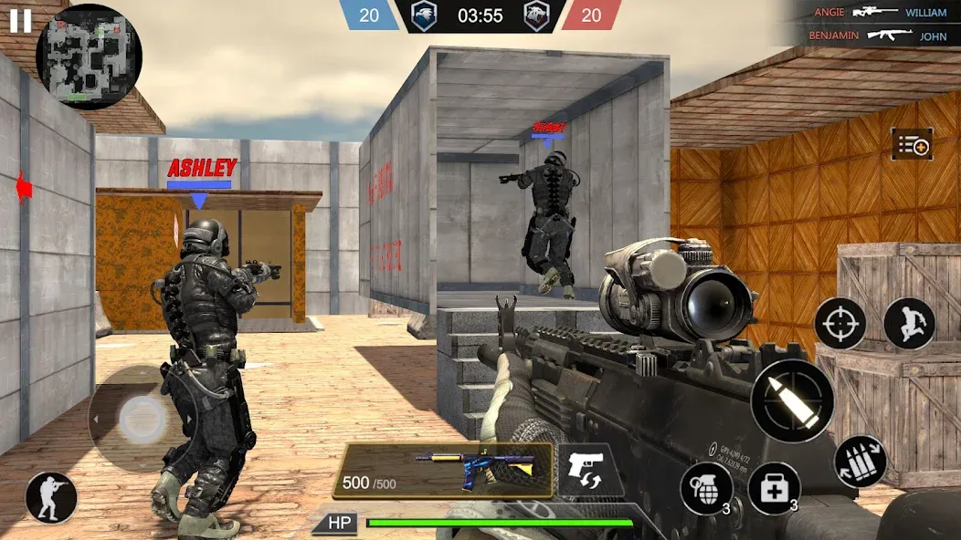 Army Commando Shooting Games МОД/Взлом [Деньги, Монеты и Меню MOD] Screenshot 2