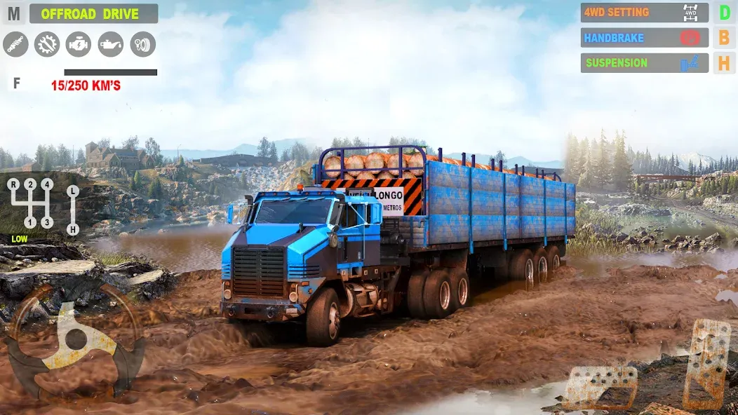 Offroad Mudrunner Games 3D МОД/Взлом [Много денег, Монет и Все открыто] Screenshot 2