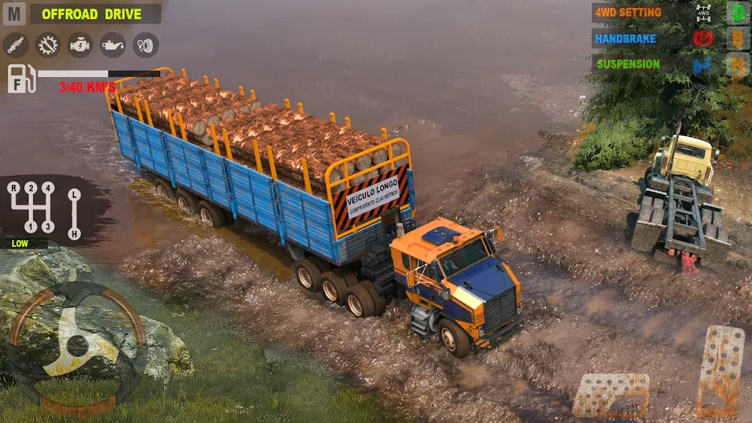 Offroad Mudrunner Games 3D МОД/Взлом [Много денег, Монет и Все открыто] Screenshot 3
