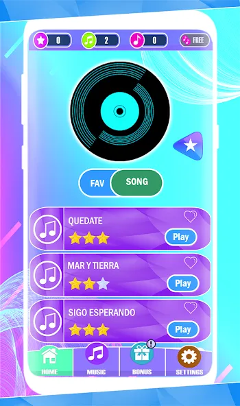Santa Fe Klan Piano Game (Санта Фе Клан Пиано Гейм) МОД/Взлом [Бесконечные деньги, Монеты и Мега MOD] Screenshot 1