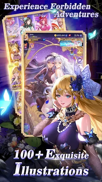 Idle Angels: Goddess' Warfare (Айдл Энджелс) МОД/Взлом [Много монет, Открытые уровни и Мега MOD] Screenshot 2