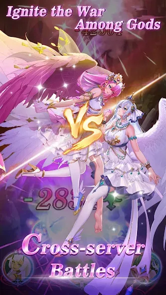 Idle Angels: Goddess' Warfare (Айдл Энджелс) МОД/Взлом [Много монет, Открытые уровни и Мега MOD] Screenshot 5