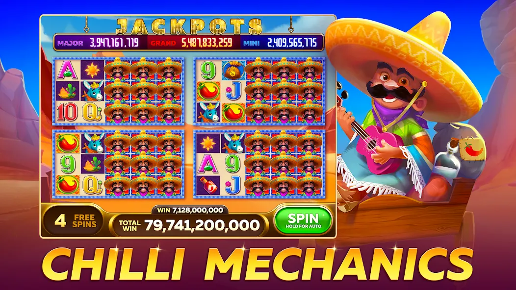 Infinity Slots - Casino Games (Инфинити Слоты) МОД/Взлом [Много монет, Открытые уровни и Мега MOD] Screenshot 2