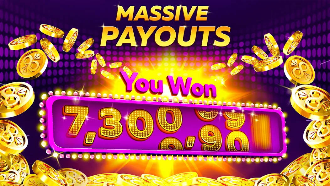 Infinity Slots - Casino Games (Инфинити Слоты) МОД/Взлом [Много монет, Открытые уровни и Мега MOD] Screenshot 5