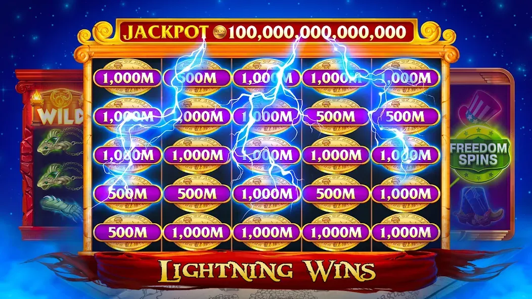 Scatter Slots - Slot Machines (Скатер Слотс) МОД/Взлом [Бесконечные деньги, Монеты и Мега MOD] Screenshot 2