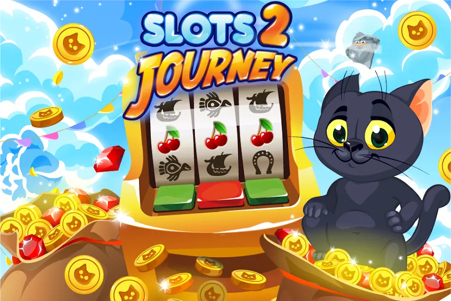 Slots Journey 2: Vegas Casino МОД/Взлом [Бесконечные деньги, Монеты и Мега MOD] Screenshot 2
