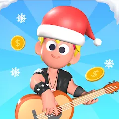 Скачать Взломанная Street Life: Merge Tap Clicker на Андроид (Много денег)