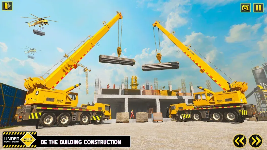 Excavator Simulator Crane Game (Экскаватор Симулятор Кран Игра) МОД/Взлом [Много монет, Открытые уровни и Мега MOD] Screenshot 4