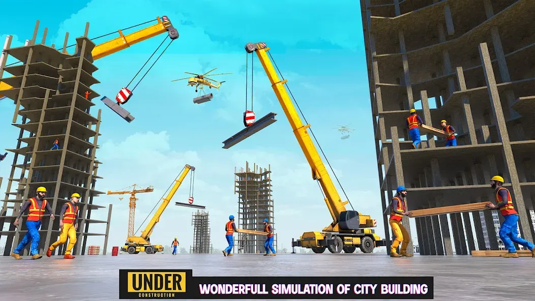 Excavator Simulator Crane Game (Экскаватор Симулятор Кран Игра) МОД/Взлом [Много монет, Открытые уровни и Мега MOD] Screenshot 5
