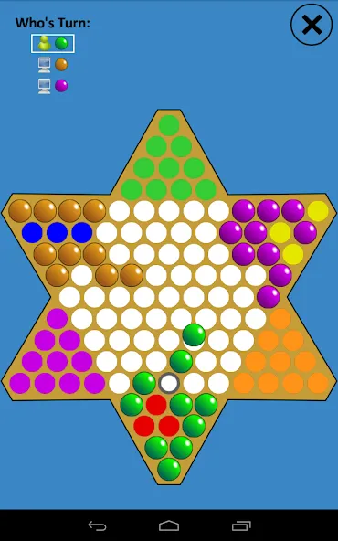 Chinese Checkers Touch (Китайские шашки Тач) МОД/Взлом [Меню, Бесконечные монеты и Открытые уровни] Screenshot 5