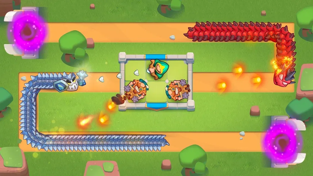 Rush Royale: Tower Defense TD (Раш Рояль) МОД/Взлом [Все открыто, Дополнительные деньги и Меню MOD] Screenshot 3