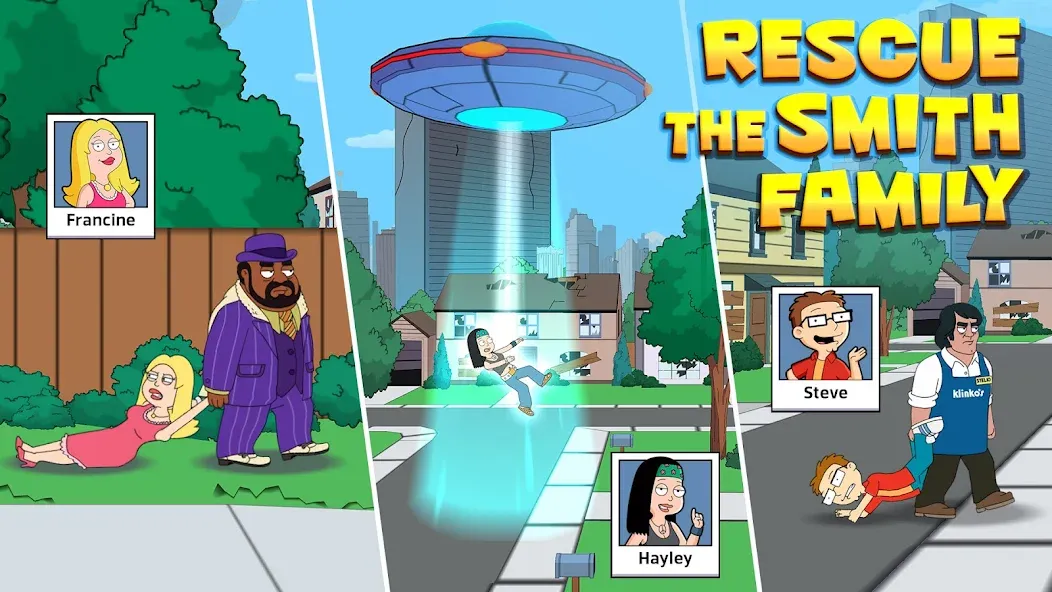 American Dad! Apocalypse Soon! МОД/Взлом [Много монет, Открытые уровни и Мега MOD] Screenshot 5