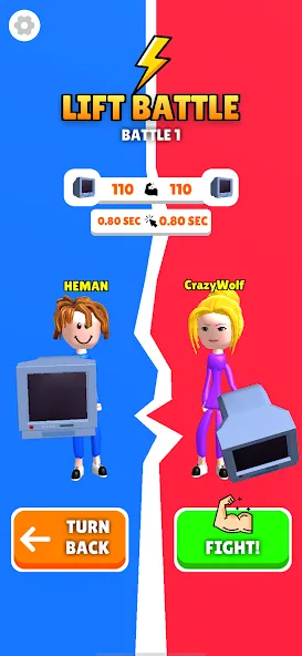 Lifting Hero (Лифтинг герой) МОД/Взлом [Меню, Бесконечные монеты и Открытые уровни] Screenshot 5