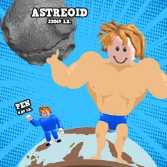 Скачать Взломанная Lifting Hero на Андроид (Много денег) бесплатно
