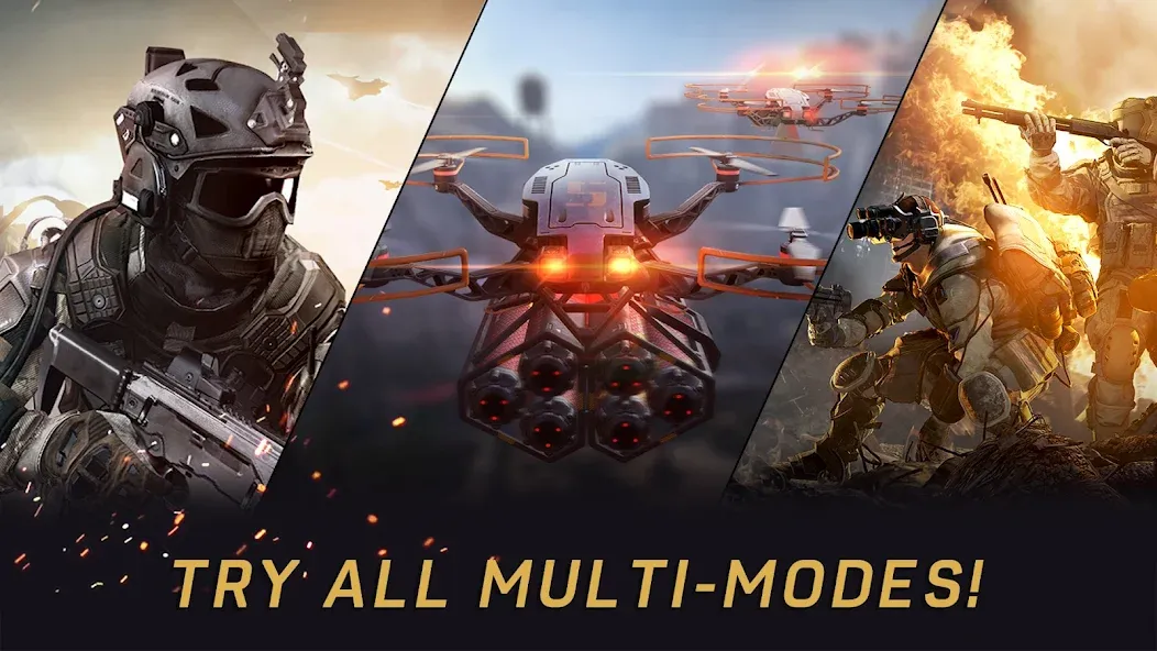 Warface GO: FPS shooting games (Варфейс ГО) МОД/Взлом [Меню, Бесконечные монеты и Открытые уровни] Screenshot 2