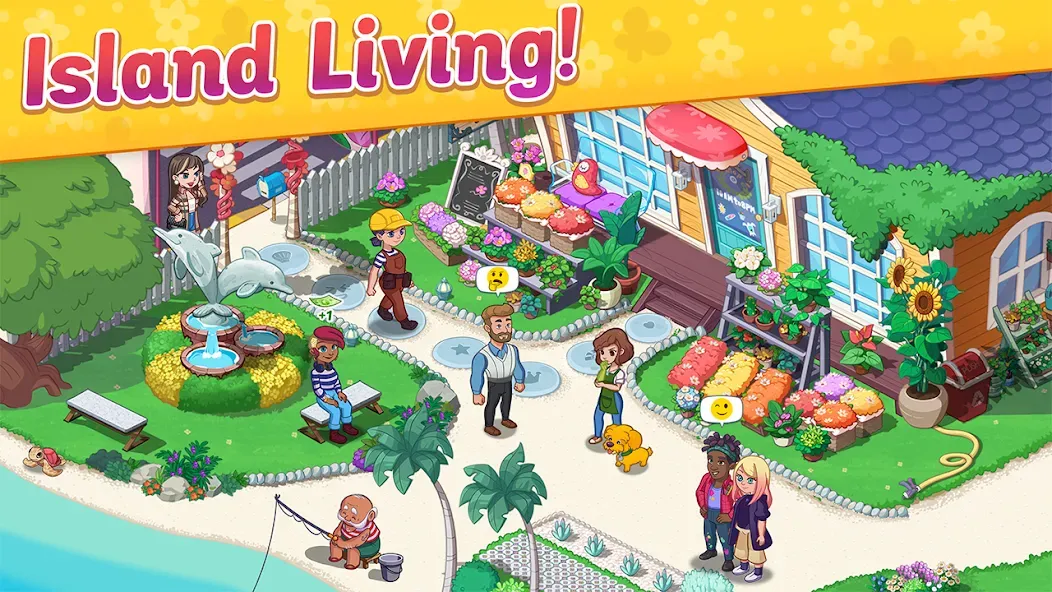 Ohana Island: Blast & Build (Охана Айленд) МОД/Взлом [Деньги, Монеты и Меню MOD] Screenshot 3