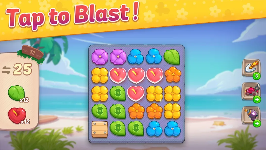 Ohana Island: Blast & Build (Охана Айленд) МОД/Взлом [Деньги, Монеты и Меню MOD] Screenshot 5