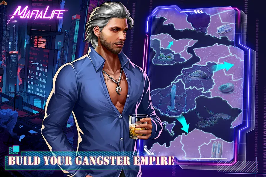 Mafia Life: Underworld (Мафия Лайф) МОД/Взлом [Деньги, Монеты и Меню MOD] Screenshot 1