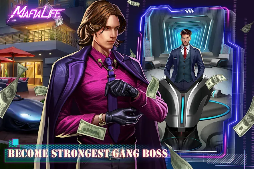Mafia Life: Underworld (Мафия Лайф) МОД/Взлом [Деньги, Монеты и Меню MOD] Screenshot 4