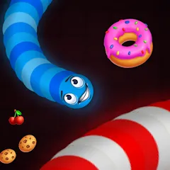 Скачать Взломанная Snake vs Worms: Fun .io Zone (Много денег) на Андроид бесплатно