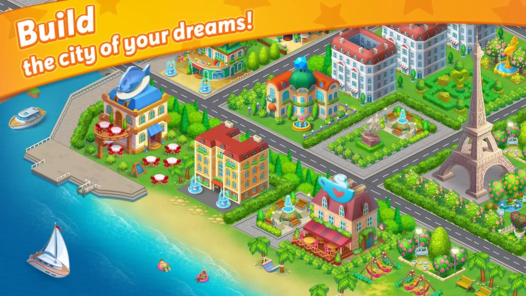 Paris: City Adventure (Париж) МОД/Взлом [Бесконечные деньги, Монеты и Мега MOD] Screenshot 1