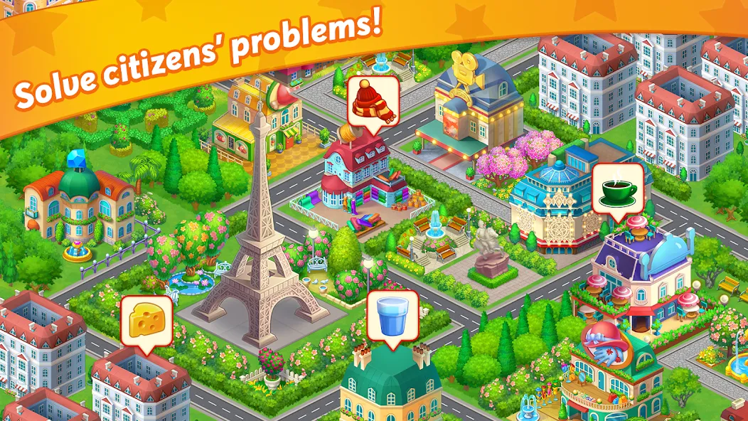 Paris: City Adventure (Париж) МОД/Взлом [Бесконечные деньги, Монеты и Мега MOD] Screenshot 2