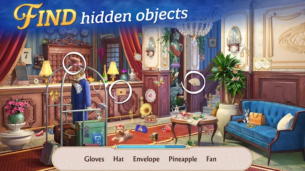 Seekers Notes: Hidden Objects МОД/Взлом [Много монет, Открытые уровни и Мега MOD] Screenshot 1