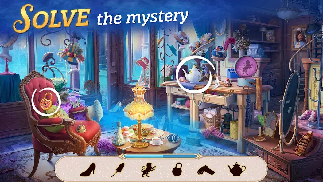 Seekers Notes: Hidden Objects МОД/Взлом [Много монет, Открытые уровни и Мега MOD] Screenshot 2