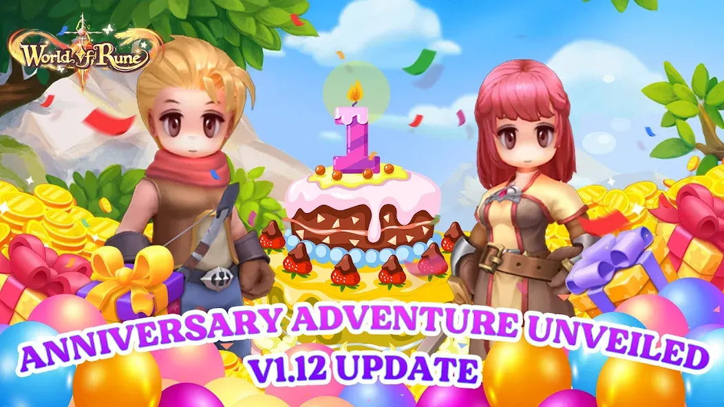 World of Rune - Fantasy MMORPG (Ворлд оф Рун) МОД/Взлом [Деньги, Монеты и Меню MOD] Screenshot 1