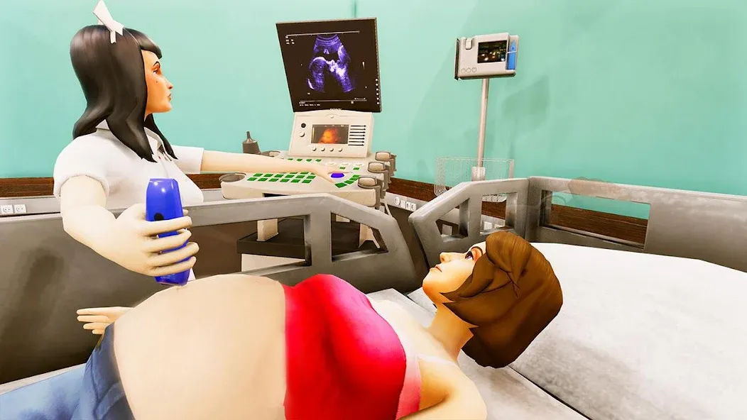 Virtual Pregnant Mom Baby Care (Виртуальная беременная мама Уход за младенцем) МОД/Взлом [Много денег, Монет и Все открыто] Screenshot 2
