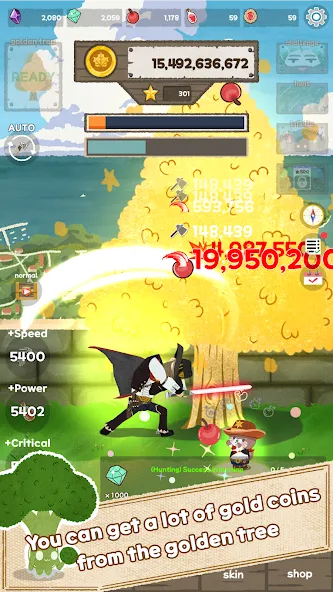 Woodcutter: Idle Clicker (Вудкаттер) МОД/Взлом [Много монет, Открытые уровни и Мега MOD] Screenshot 3