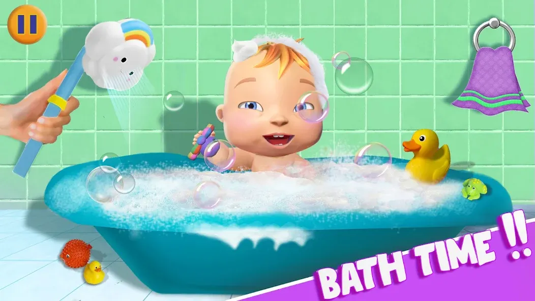 Virtual Baby Mother Simulator МОД/Взлом [Деньги, Монеты и Меню MOD] Screenshot 3