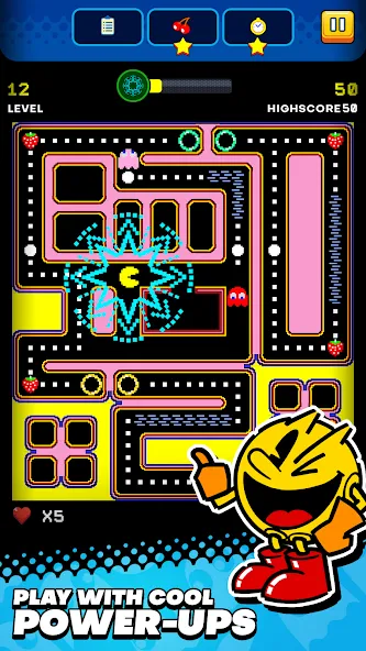 PAC-MAN (ПАК) МОД/Взлом [Деньги, Монеты и Меню MOD] Screenshot 1