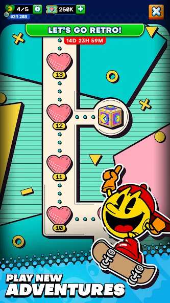 PAC-MAN (ПАК) МОД/Взлом [Деньги, Монеты и Меню MOD] Screenshot 2