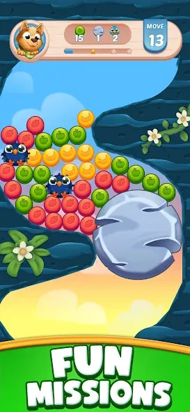 Farm Blast - Merge & Pop МОД/Взлом [Все открыто, Дополнительные деньги и Меню MOD] Screenshot 1