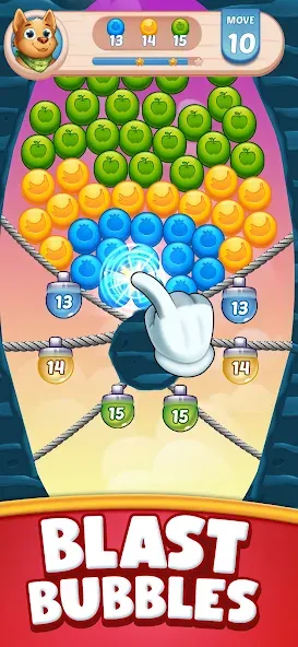 Farm Blast - Merge & Pop МОД/Взлом [Все открыто, Дополнительные деньги и Меню MOD] Screenshot 2