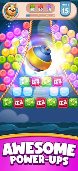 Farm Blast - Merge & Pop МОД/Взлом [Все открыто, Дополнительные деньги и Меню MOD] Screenshot 3