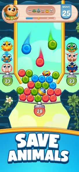 Farm Blast - Merge & Pop МОД/Взлом [Все открыто, Дополнительные деньги и Меню MOD] Screenshot 4
