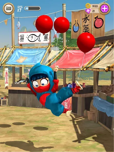 Clumsy Ninja (Кламзи Ниндзя) МОД/Взлом [Много монет, Открытые уровни и Мега MOD] Screenshot 3
