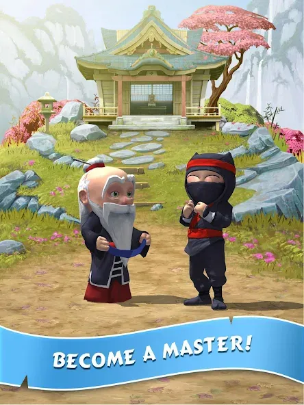 Clumsy Ninja (Кламзи Ниндзя) МОД/Взлом [Много монет, Открытые уровни и Мега MOD] Screenshot 4