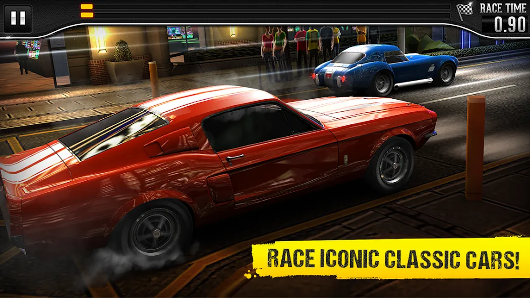 CSR Classics (Си Эс Эр Классики) МОД/Взлом [Бесконечные деньги, Монеты и Мега MOD] Screenshot 1