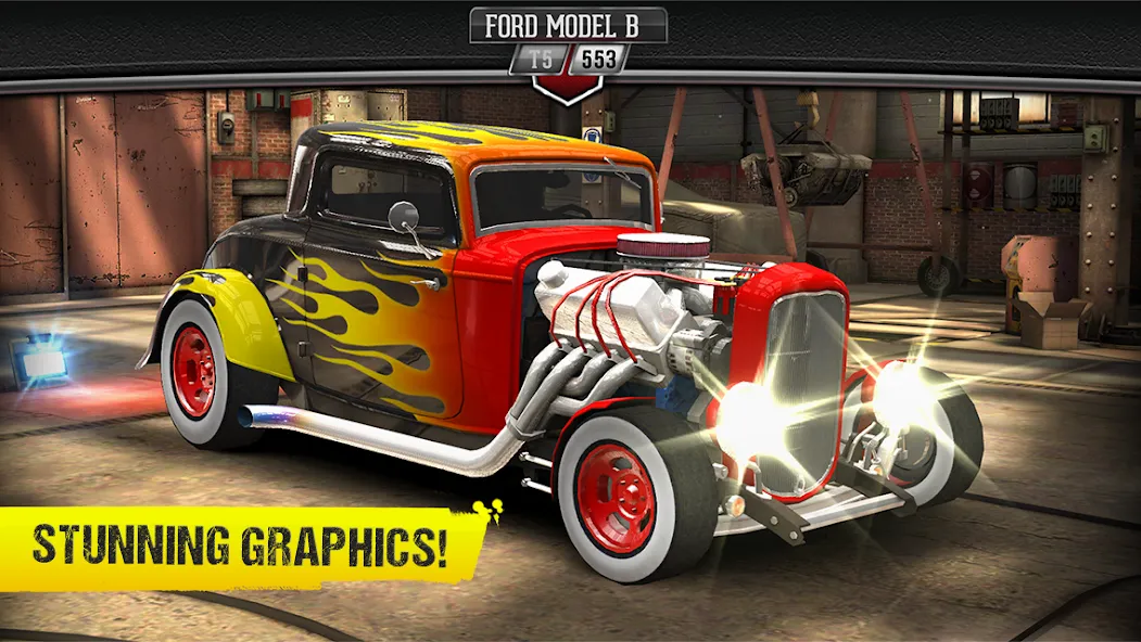 CSR Classics (Си Эс Эр Классики) МОД/Взлом [Бесконечные деньги, Монеты и Мега MOD] Screenshot 3