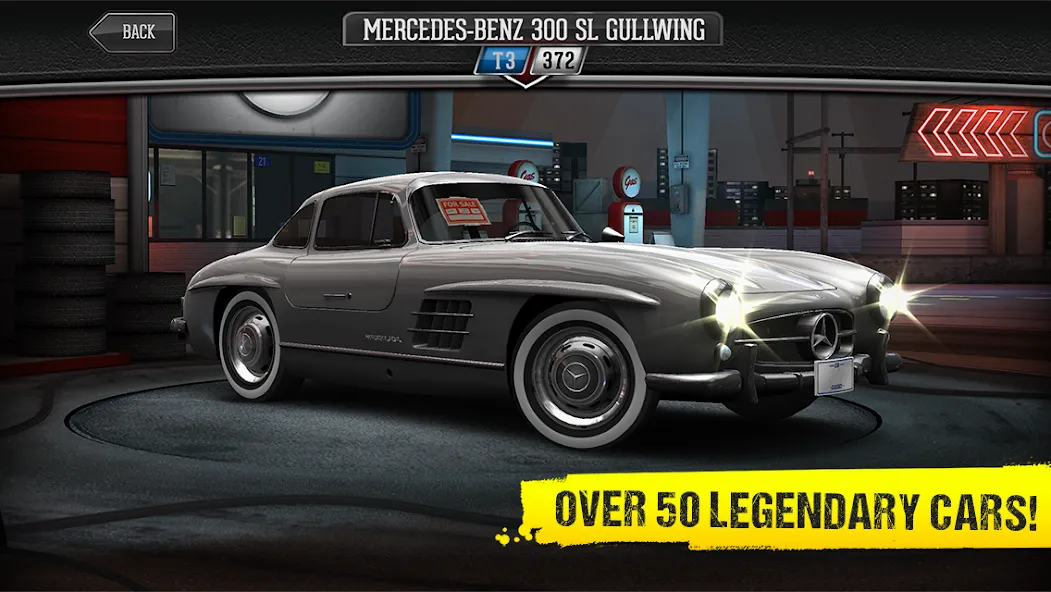 CSR Classics (Си Эс Эр Классики) МОД/Взлом [Бесконечные деньги, Монеты и Мега MOD] Screenshot 4